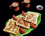A picture of step 10 of Cheese Tomato Egg Toast.