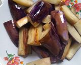 Foto langkah ke 1 dari resep Terong ungu sambal terasi.