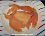 Foto del paso 2 de la receta Wraps de salmón ahumado y rúcula