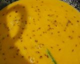A picture of step 6 of Jain Kadhi (without onion garlic dinner recipe).