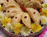 A picture of step 18 of Holi Special Khoya Stuffed Gujiya.