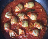 Foto del paso 6 de la receta: Alcachofas en salsa