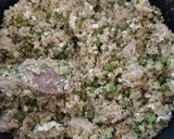 Zöldborsós csirkemell bulgurral recept fázis 4 fotója