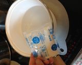 A picture of step 1 of Irresistible Spoonfuls ♫ Easy Milk Agar Dessert.