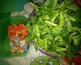 Foto langkah ke 2 dari resep Tumis kangkung pedas dower.