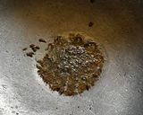 A picture of step 1 of Karnataka Special Rice Chitrana.