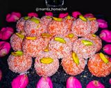 A picture of step 4 of Coconut Laddu.