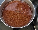 A picture of step 1 of Sprouted ragi uttappam.