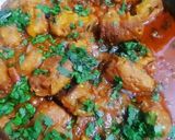 A picture of step 7 of Soya chaap.