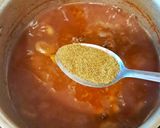 عکس مرحله 3 از دستور دوپیازه باقالی با غوره خشک و پودر غوره