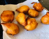 A picture of step 4 of Dahi vada.