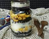 Cara Membuat Oreo and Banana in Jar 5