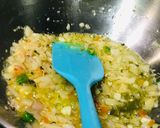 A picture of step 8 of Eggless: 'Italian Potato Gnocchi' or 'Gnocchi di Patate' (Pasta) in the 'Piedmontese' Style.
