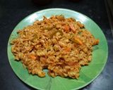 A picture of step 6 of Masala pasta.