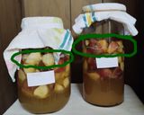 Foto del paso 5 de la receta: Vinagre de manzana (de sidra de 🍎) sin pasteurizar 🍎 Probióticos 🍎 fermentación natural