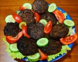 A picture of step 6 of Crispy Falafel with Rich Tahini Sauce 🤗🌭🌮🍫🍋🏺.