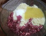 A picture of step 2 of Shahi Verki Puri.