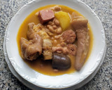 Foto del paso 8 de la receta: Judías pintas con manitas y rabo