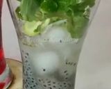 A picture of step 2 of Rose Strawberry Mojito.
