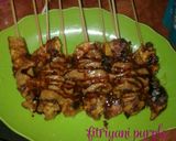 Foto langkah ke 4 dari resep Sate ayam teflon simple.