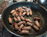 Foto del paso 2 de la receta: Masamorcilla con salchichas