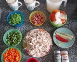 Foto del paso 1 de la receta: Arroz con pollo