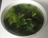 Hình bước làm 3 của món Canh cải bẹ xanh rong biển (chay)