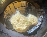 A picture of step 2 of Baked Padma Luchi.