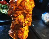 A picture of step 4 of Chicken Gyros.