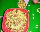 A picture of step 4 of Tasty corn bhel (healthy recipe).