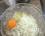Lazacfasírt sajttal és kölessel hasselback édesburgonyával recept fázis 5 fotója