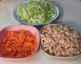 Foto langkah ke 1 dari resep Oseng Tempe Labu Siam Simple.