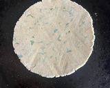 A picture of step 2 of Herbed 🌿 Rajgira Flour Chapati (Gluten-free).