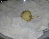 Foto del paso 1 de la receta: Bombas de papas rellenas y cubiertas de salvado de trigo, !!!!!