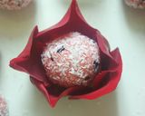 A picture of step 9 of Rose-Coconut Ladoo.