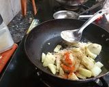 A picture of step 2 of Coconut peanut jeera aloo.