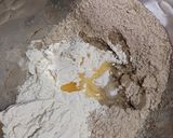 A picture of step 1 of Sunflower seeds Roti-Open Salad wraps.