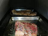 Costillar de cerdo aliñado + BBQ