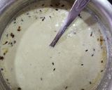 A picture of step 3 of Raw banana kofta in White gravy.