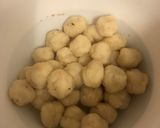 A picture of step 3 of Cheesy Cauliflower Soup with Semolina Balls.