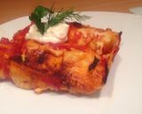 A picture of step 18 of Chicken Enchiladas!.