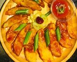 A picture of step 9 of Chilli Potato Wedges.