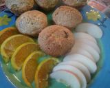 Foto del paso 4 de la receta: Muffins integrales de naranja y manzana 🍊🍏🍎