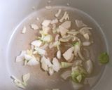 Hình bước làm 3 của món Nui Tóc Tiên Nấu Tôm Nấm & Cà Rốt Xay