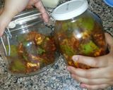 A picture of step 7 of Punjabi Aam ka achar.