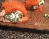 A picture of step 4 of Stuffed Salmon.