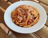 Foto del paso 6 de la receta Macarrones con sobrasada y queso manchego