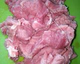 Foto langkah ke 1 dari resep Tumis Daging Pedas.