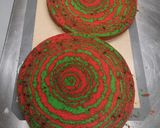 Foto del passaggio 4 della ricetta Torta zebrata natalizia
