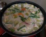 Foto langkah ke 3 dari resep Lodeh Terong Hijau Kecombrang.